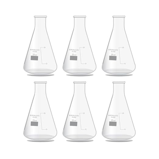Borosilicate glass conical flask